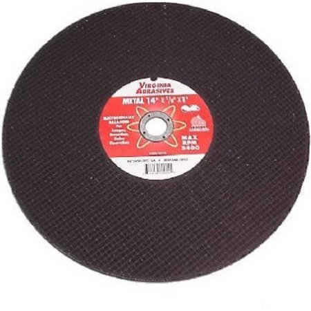 VIRGINIA ABRASIVES CORP 12X1/8X1 Stl Wheel 424-15512